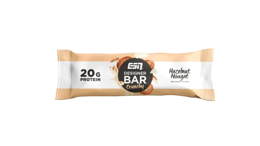 ESN Designer Bar Crunchy Hazelnut Nougat 60 g