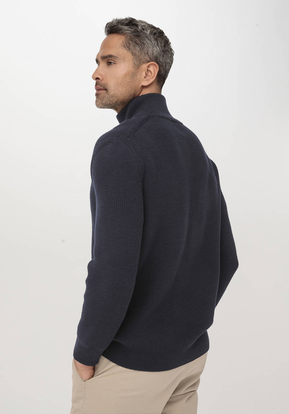 Troyer aus Bio-Merino und Bio-Baumwolle