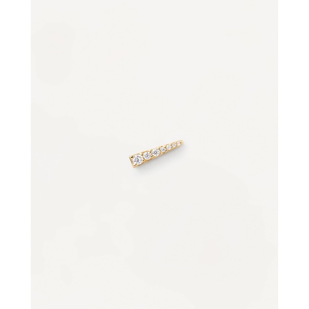 P D Paola Boucle d'oreille unique 925 Argent Boucles d'oreilles