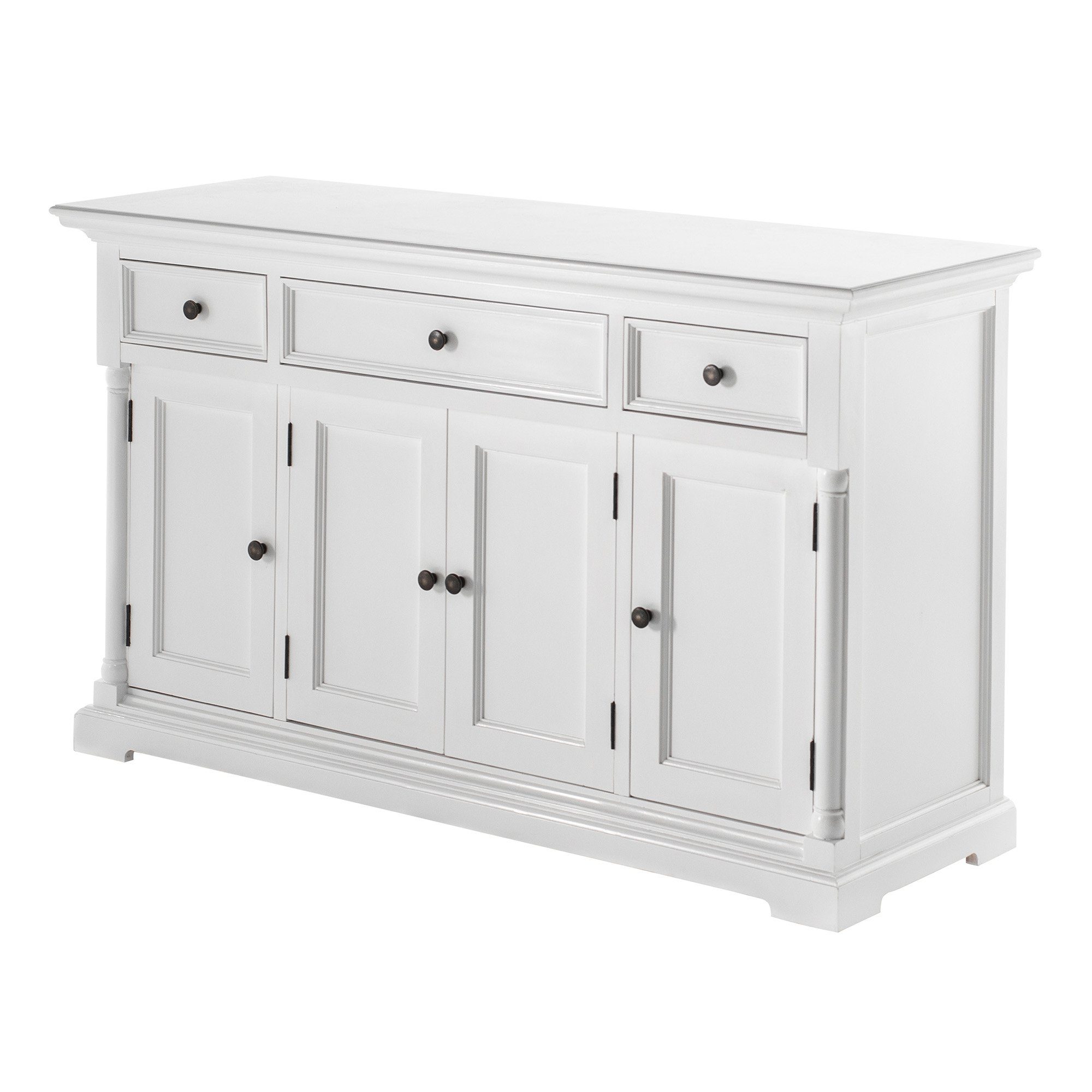 Novasolo Buffet Provence Buffetschrank mit 4 Türen und 3 Schubladen