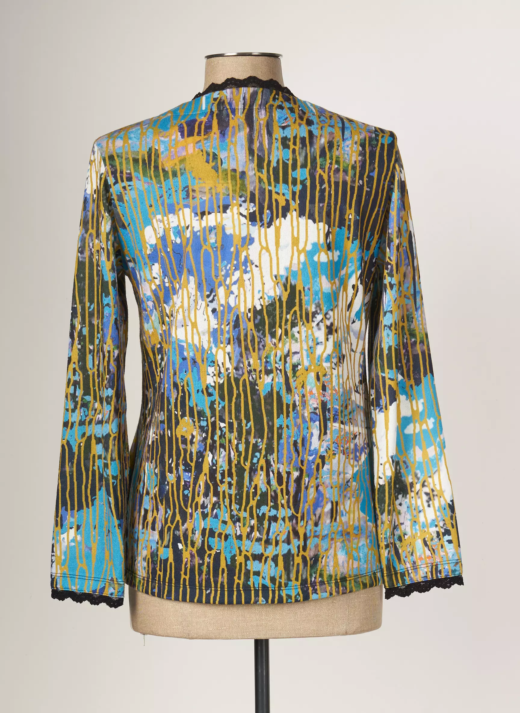 Maloka Cardigans Femme couleur bleu