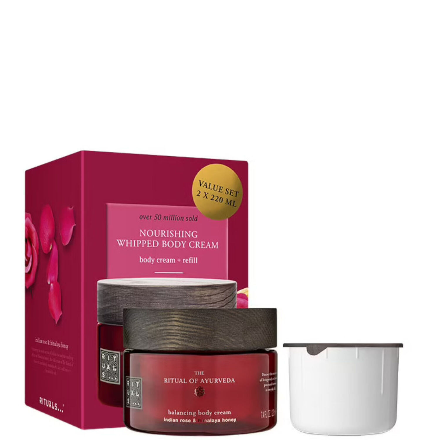 Rituals The Ritual Of Ayurveda Duo crème pour le corps et sa recharge