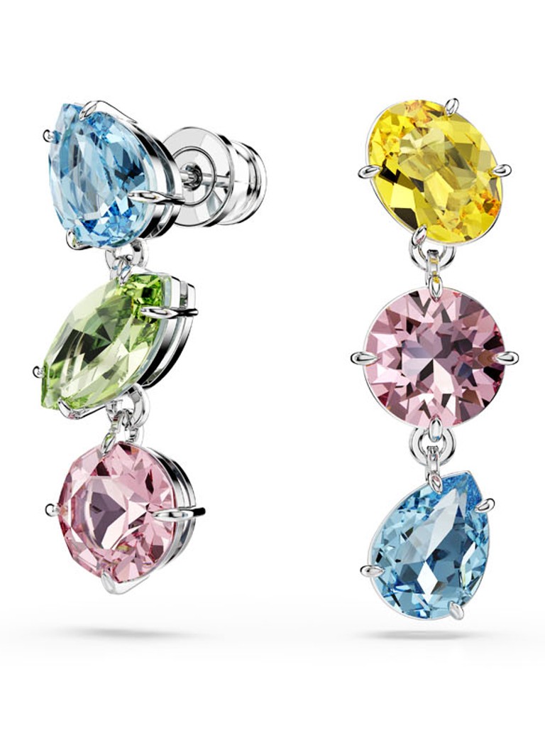Swarovski Gema stud earrings with crystal