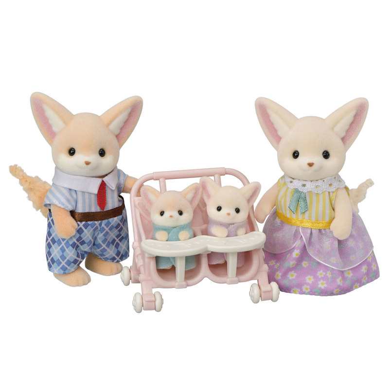 5696 La famille Fennec Sylvanian
