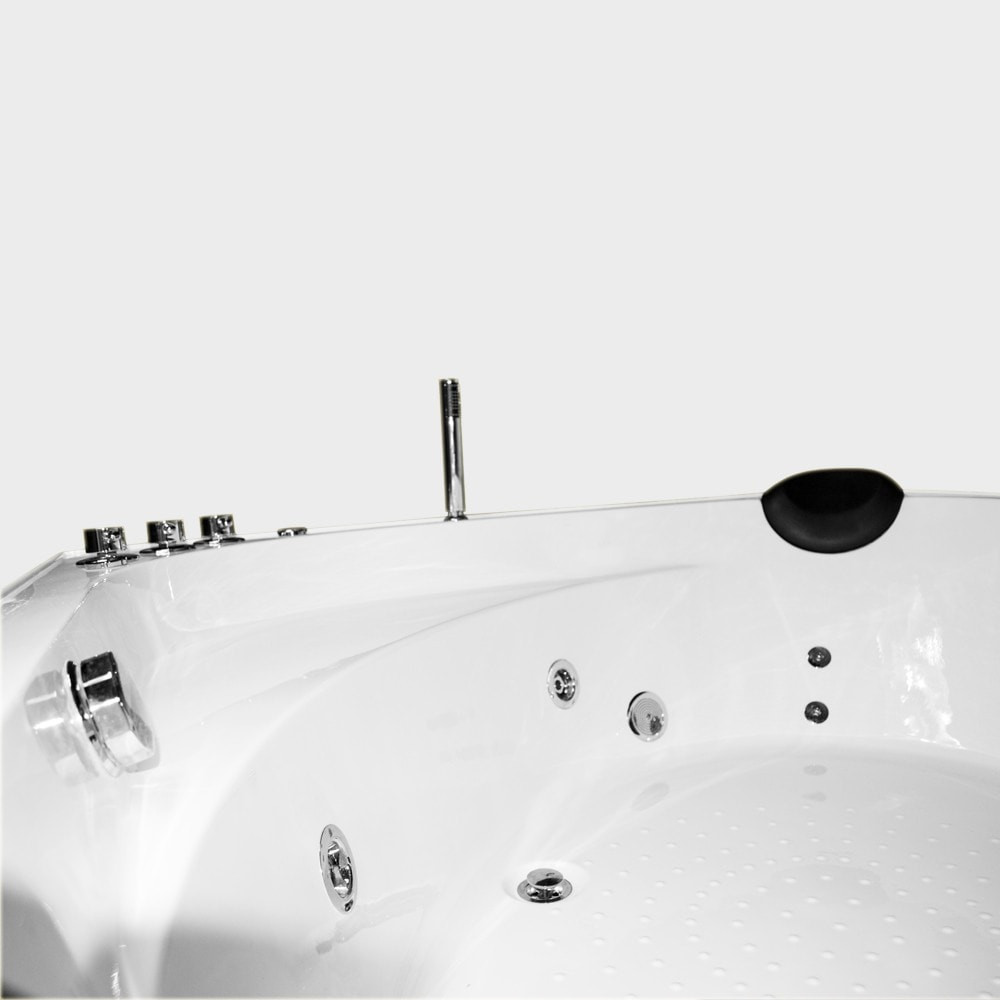 TroniTechnik Whirlpoolbadewanne PAROS 150cm x150cm x 58cm