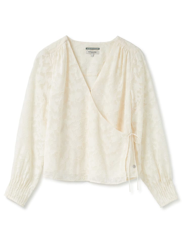 Scotch & Soda Bluse in Creme günstig kaufen