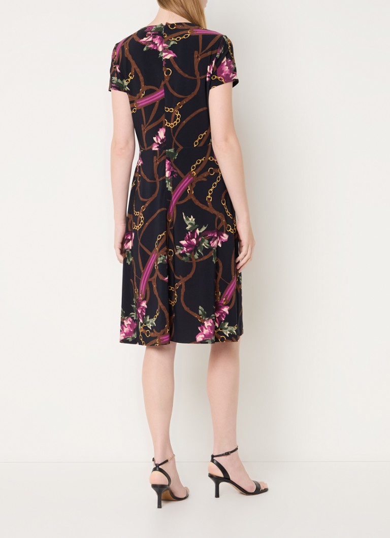 Ralph Lauren Mini haljina s printom i V-izrezom