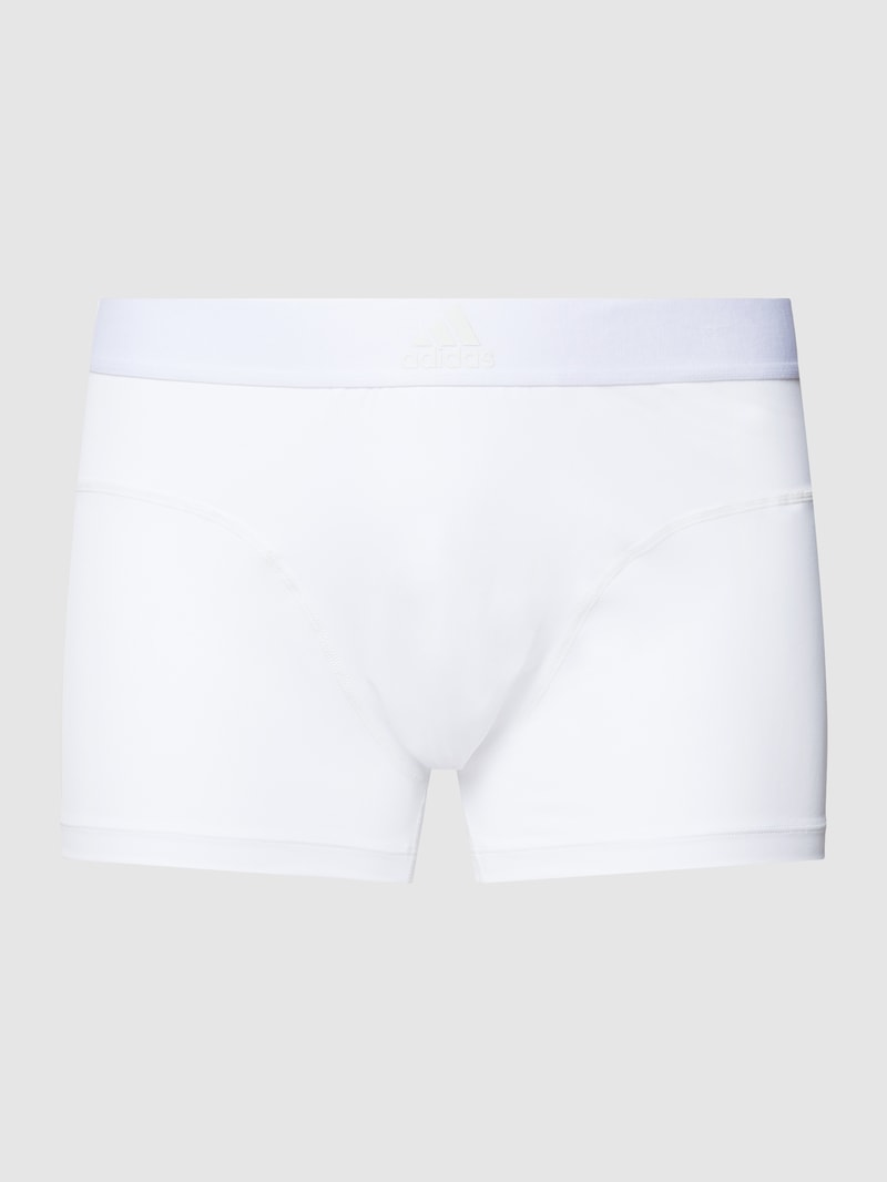 Trunks mit Logo-Bund in weiß