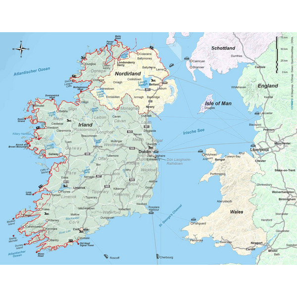 IRLAND: WILD ATLANTIC WAY - Reiseführer