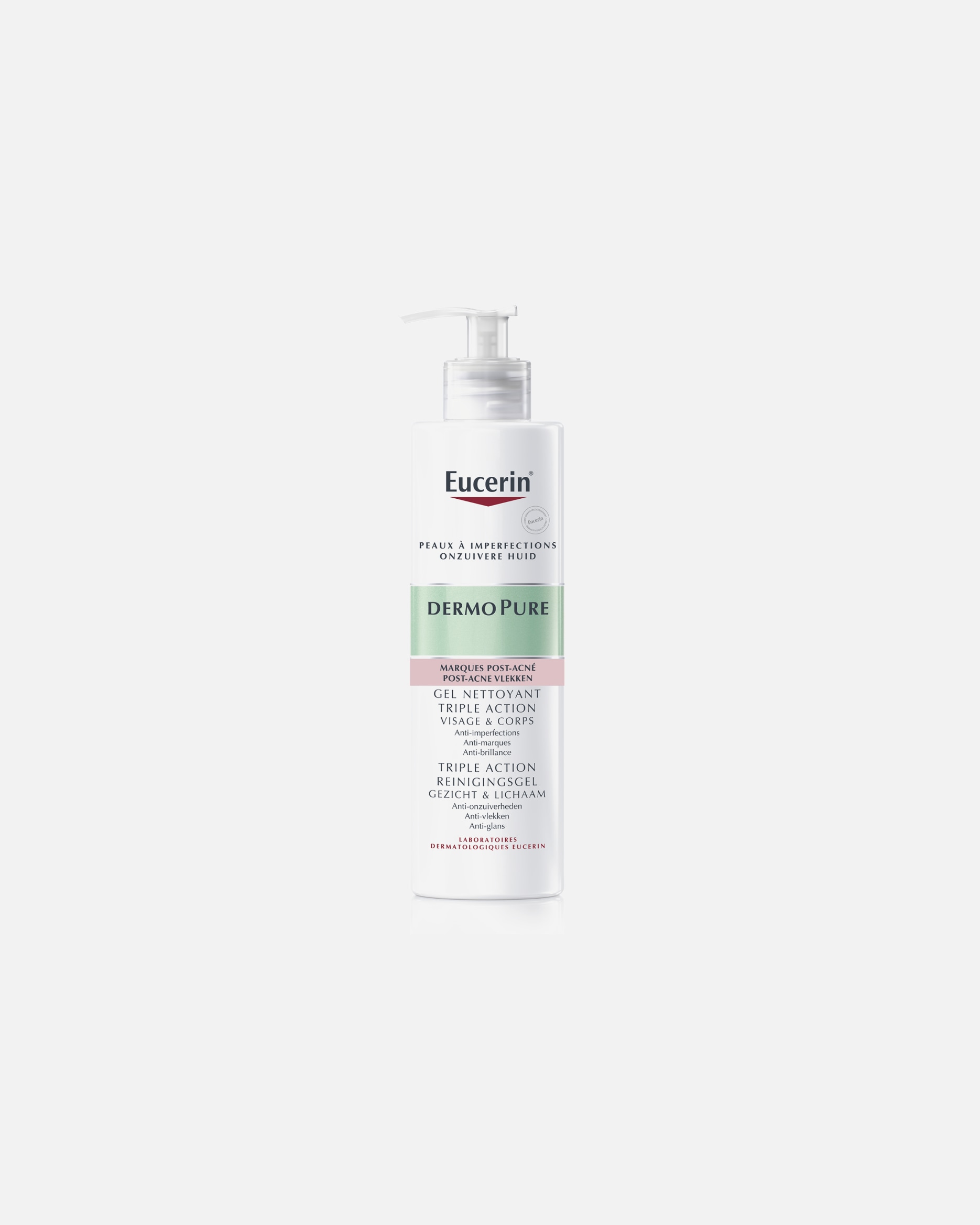 Eucerin DermoPure čistilni gel s trojnim delovanjem