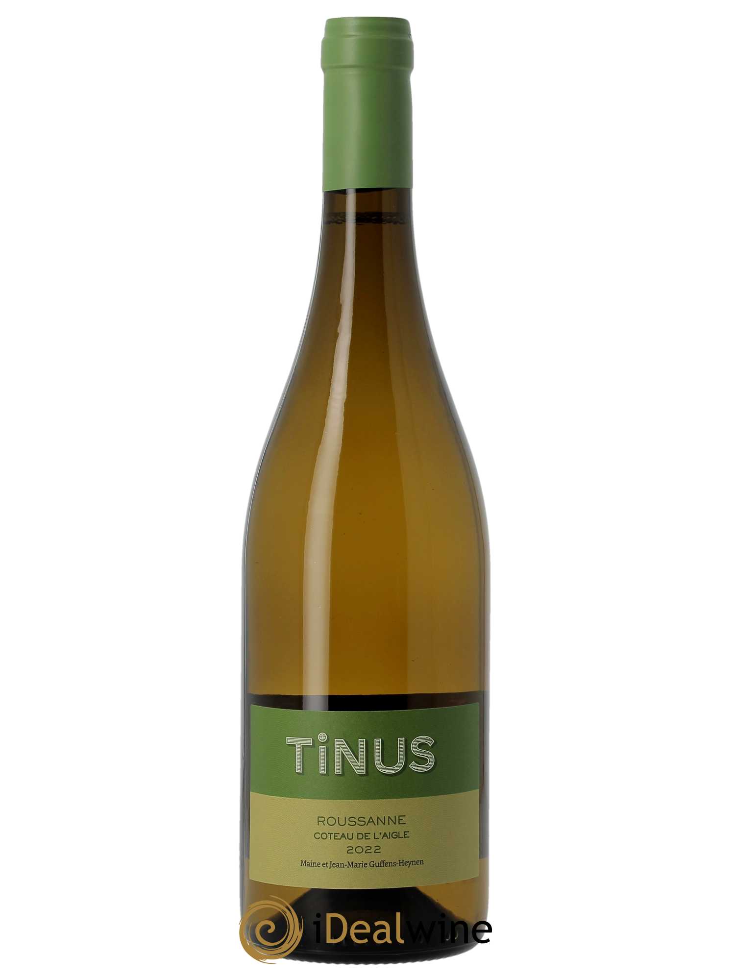 Vin de France Château des Tourettes Tinus Roussanne Coteau de l'Aigle Jean-Marie Guffens  2022 - Lot de 1 Bouteille