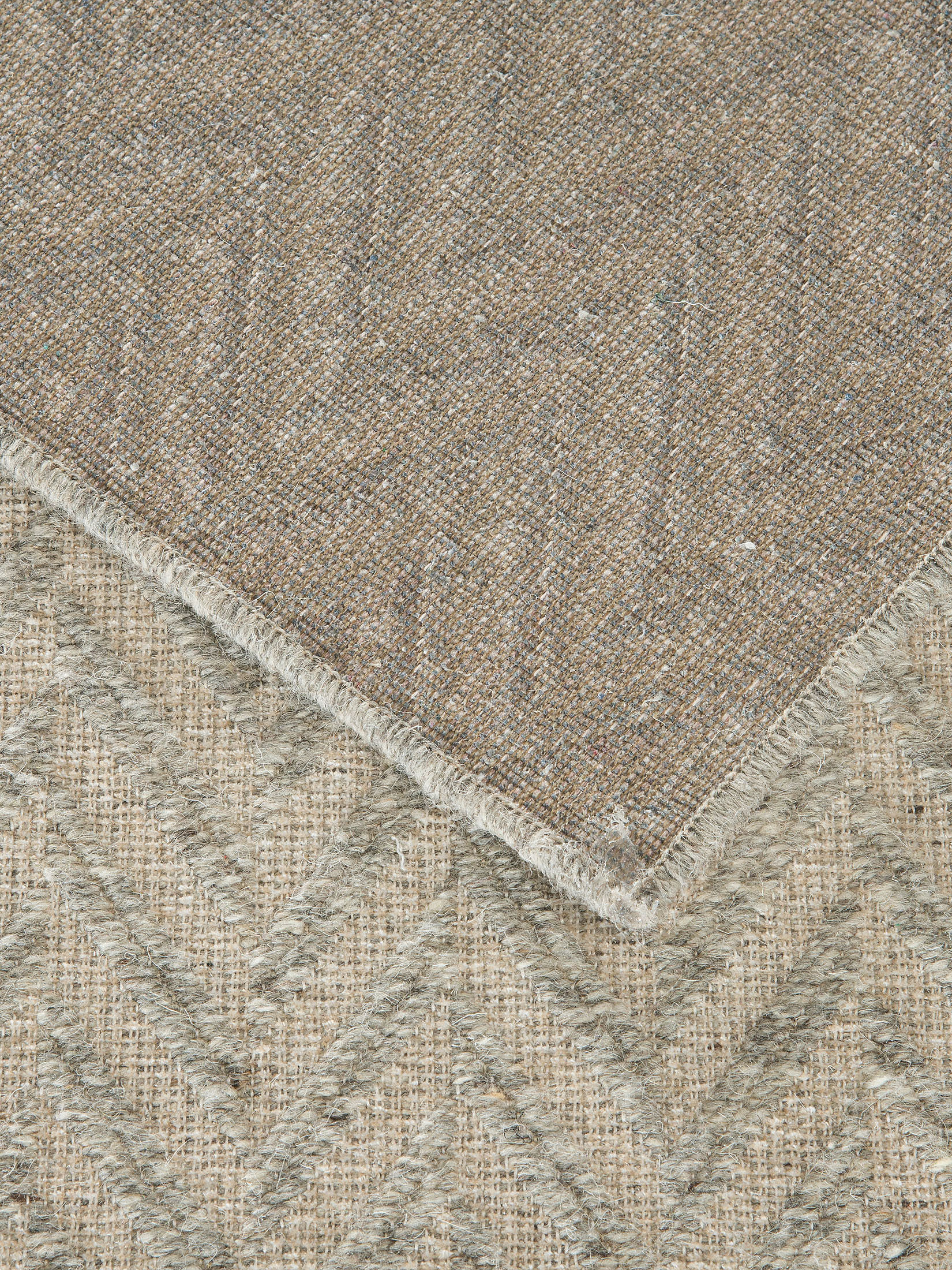 Oppdal Moderner Teppich, Silber