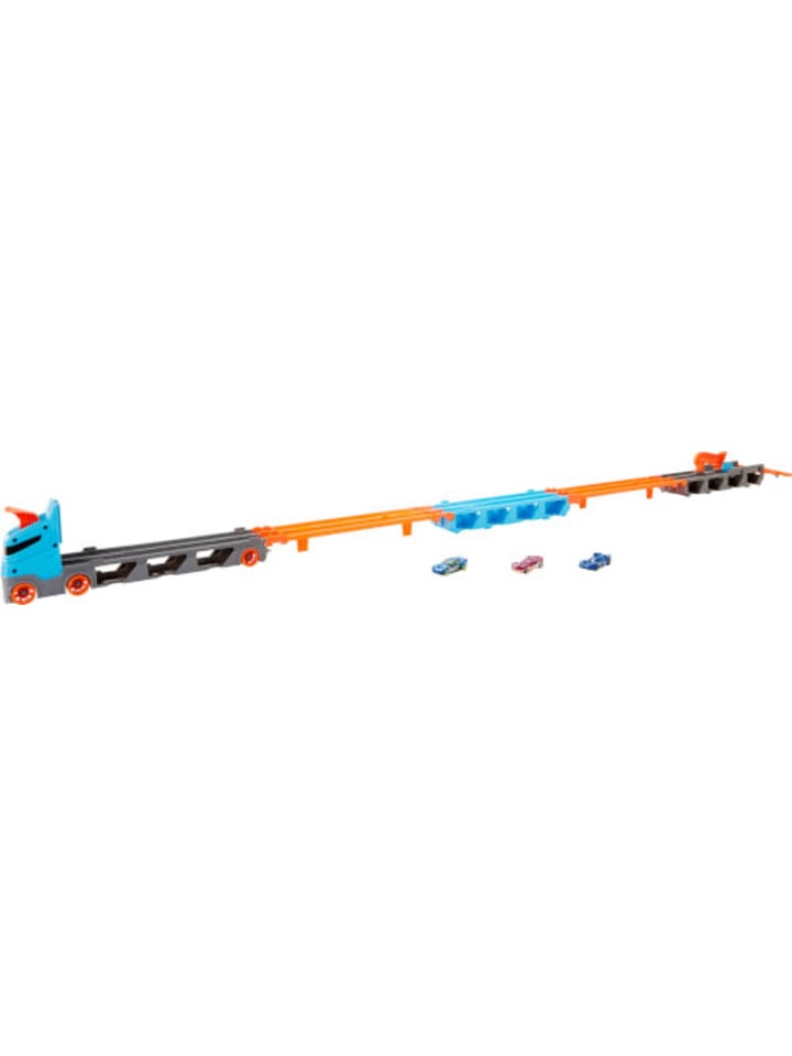Hot Wheels Spielzeugfahrzeug 2-in-1 Rennbahn Transporter, ab 4 Jahre günstig kaufen onesize