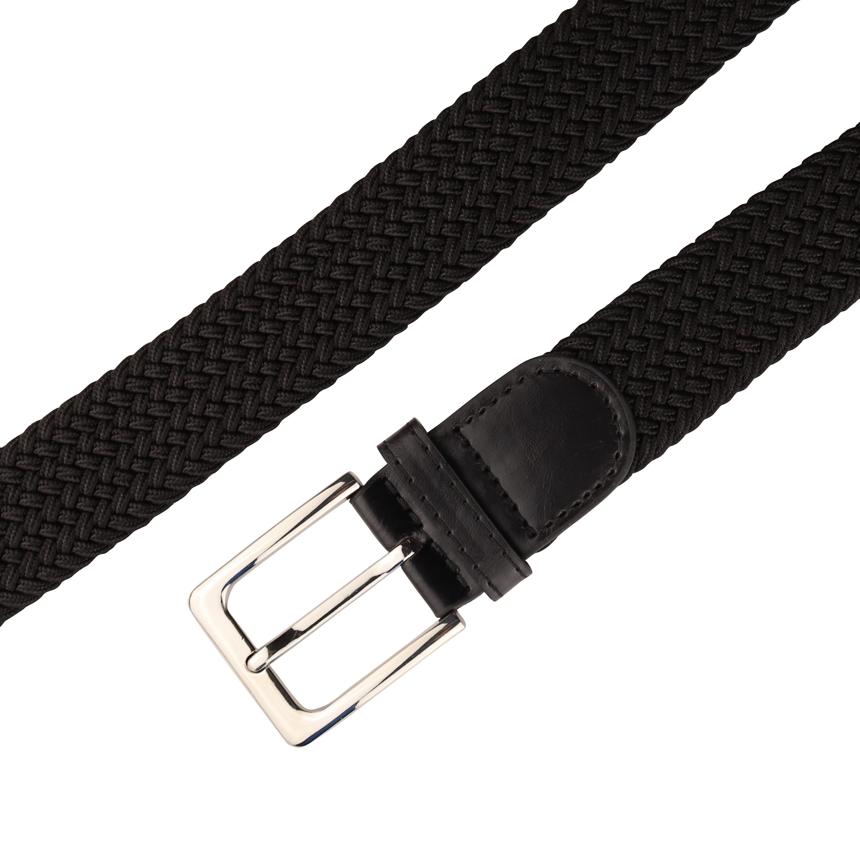 MIRROSI Flechtgürtel Elastischer Stoffgürtel Flechtgürtel für Damen und Herren (3,5CM Breit, Atemungsaktiv, Super Weich) Geflochtener Stretchgürtel Dehnbarer Gürtel UNISEX