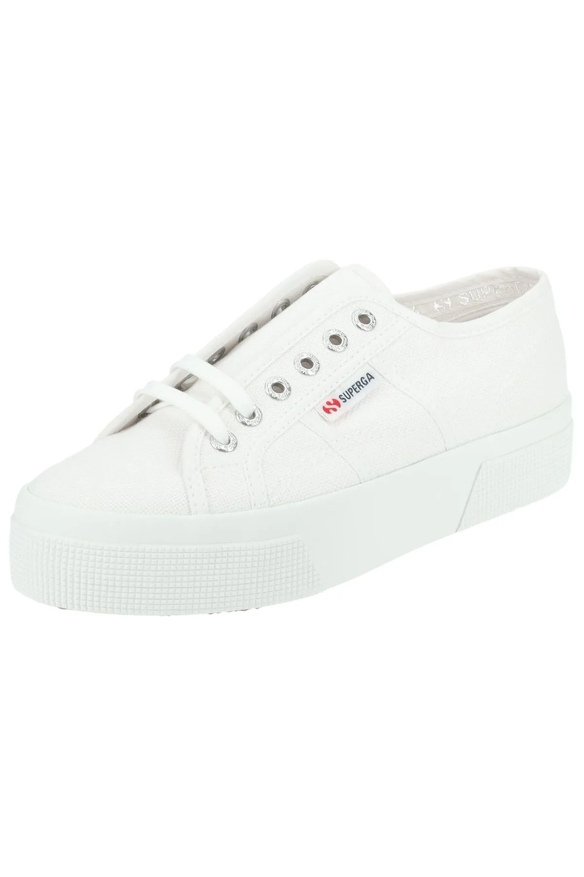 Superga  Sneaker - Weiß - Flacher Absatz