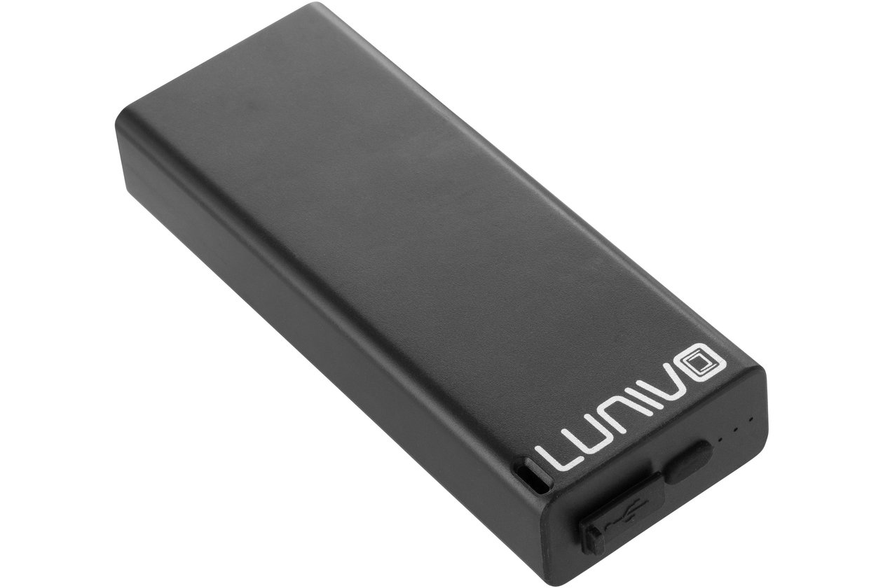 Lunivo Powerbank mit Fahrradhalterung - 10.000 mAh