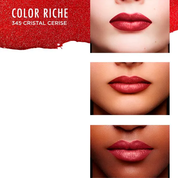 Batom L'Oréal Paris Color Riche 345 Crystal Cherry Satin