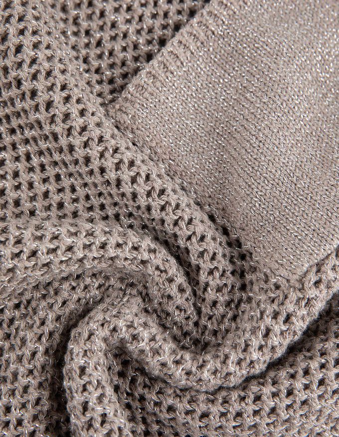 Strickpullover - Lochstrick