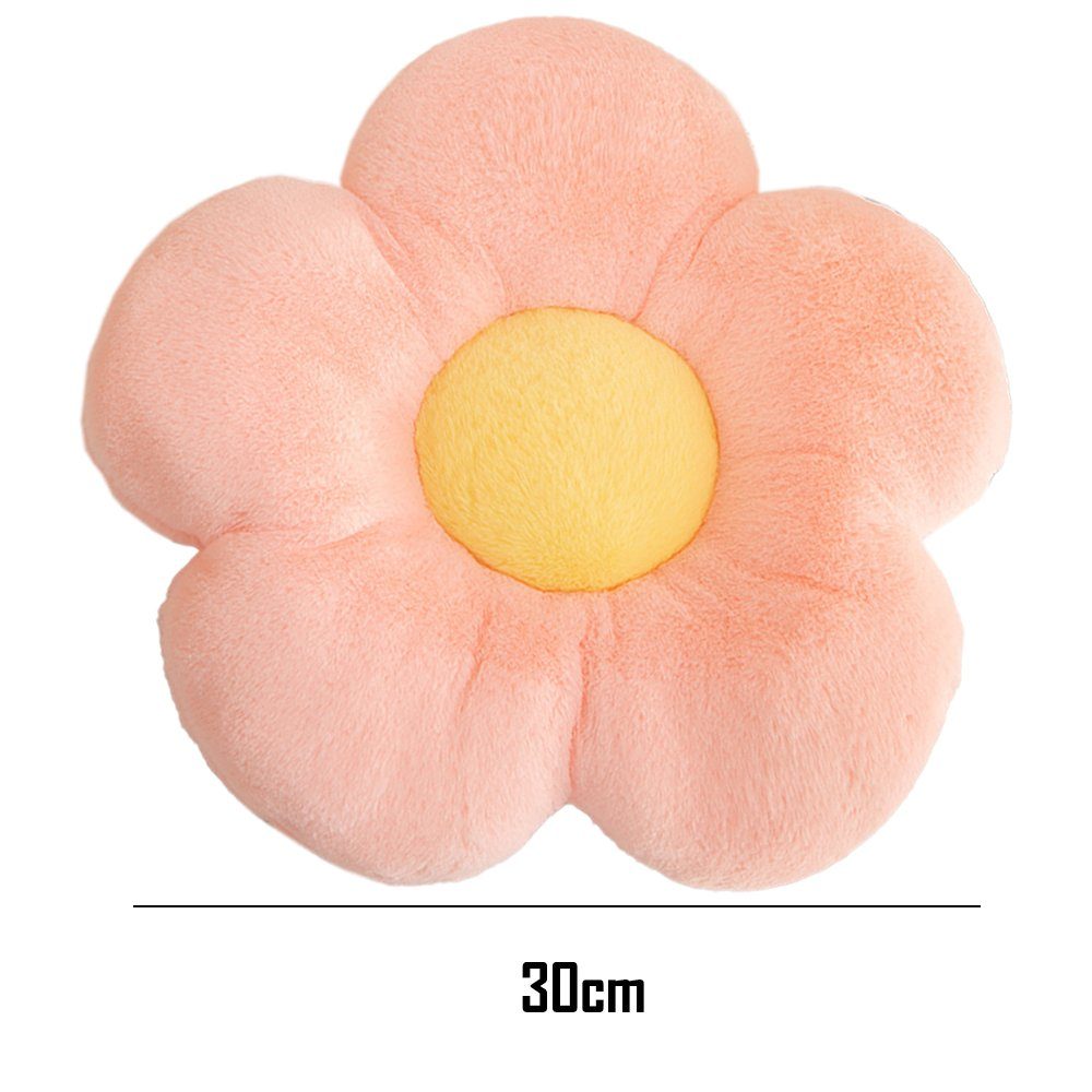Einemgeld Bodenkissen Blumenboden Kissen Tatami Blumenförmiges Plüsch-Dekor der bequemen