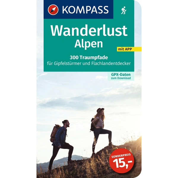 KOMPASS WANDERLUST ALPEN - Wanderführer