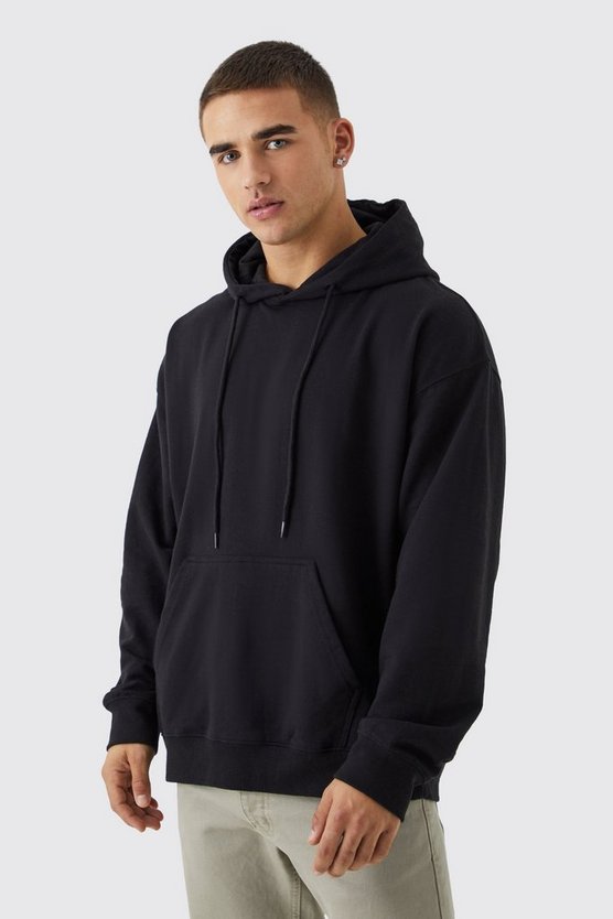 Oversize Hoodie mit Pour Homme Print