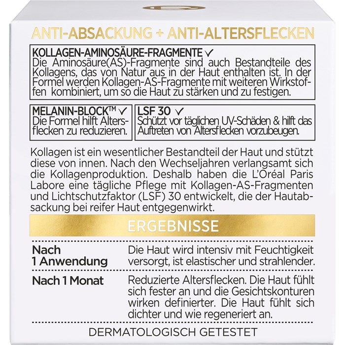 Straffende Tagescreme LSF 30