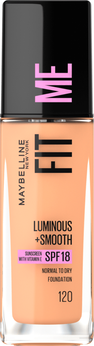Foundation Fit Me Liquid, LSF 18, 120 Classic Ivory, 30 ml