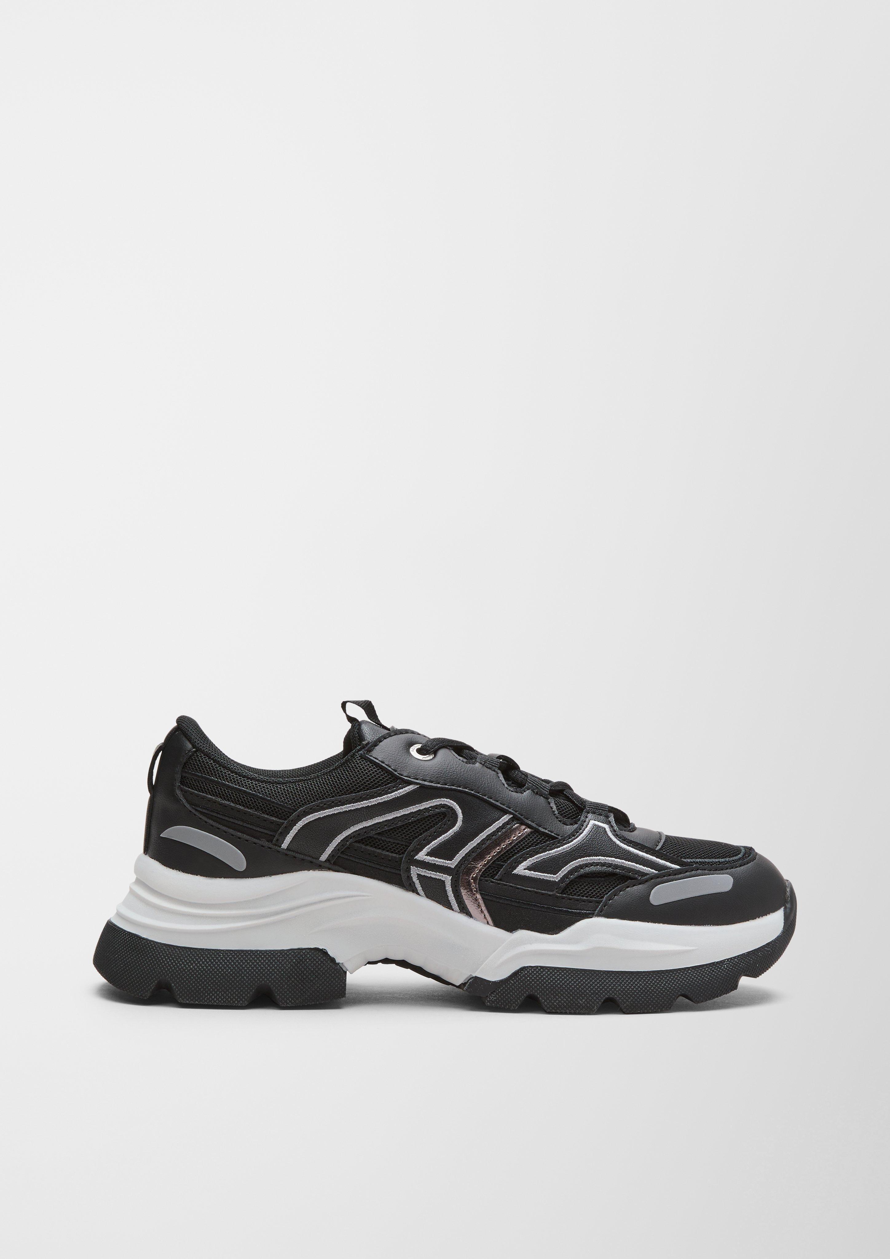 Chunky Sneaker im Materialmix  6006531-001