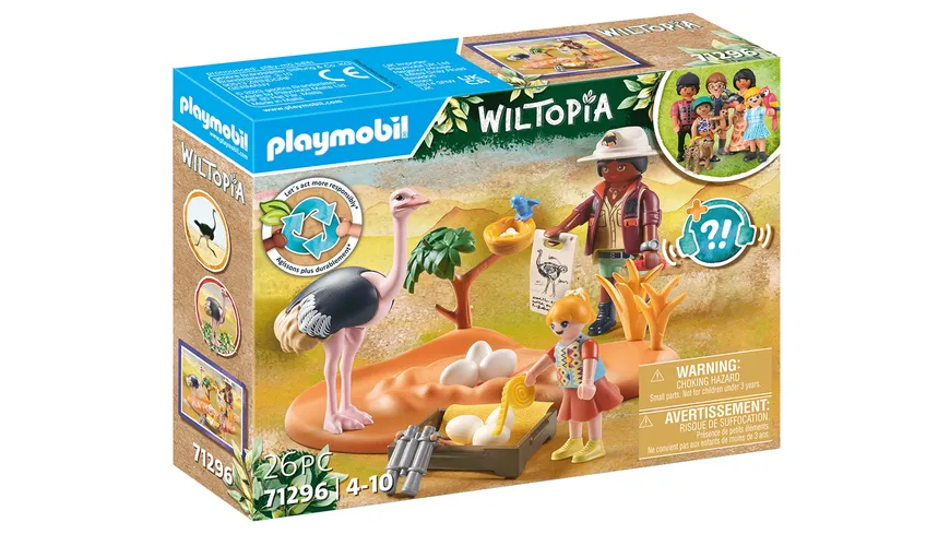 PLAYMOBIL 71296 WILTOPIA Zu Gast bei Papa Strauß