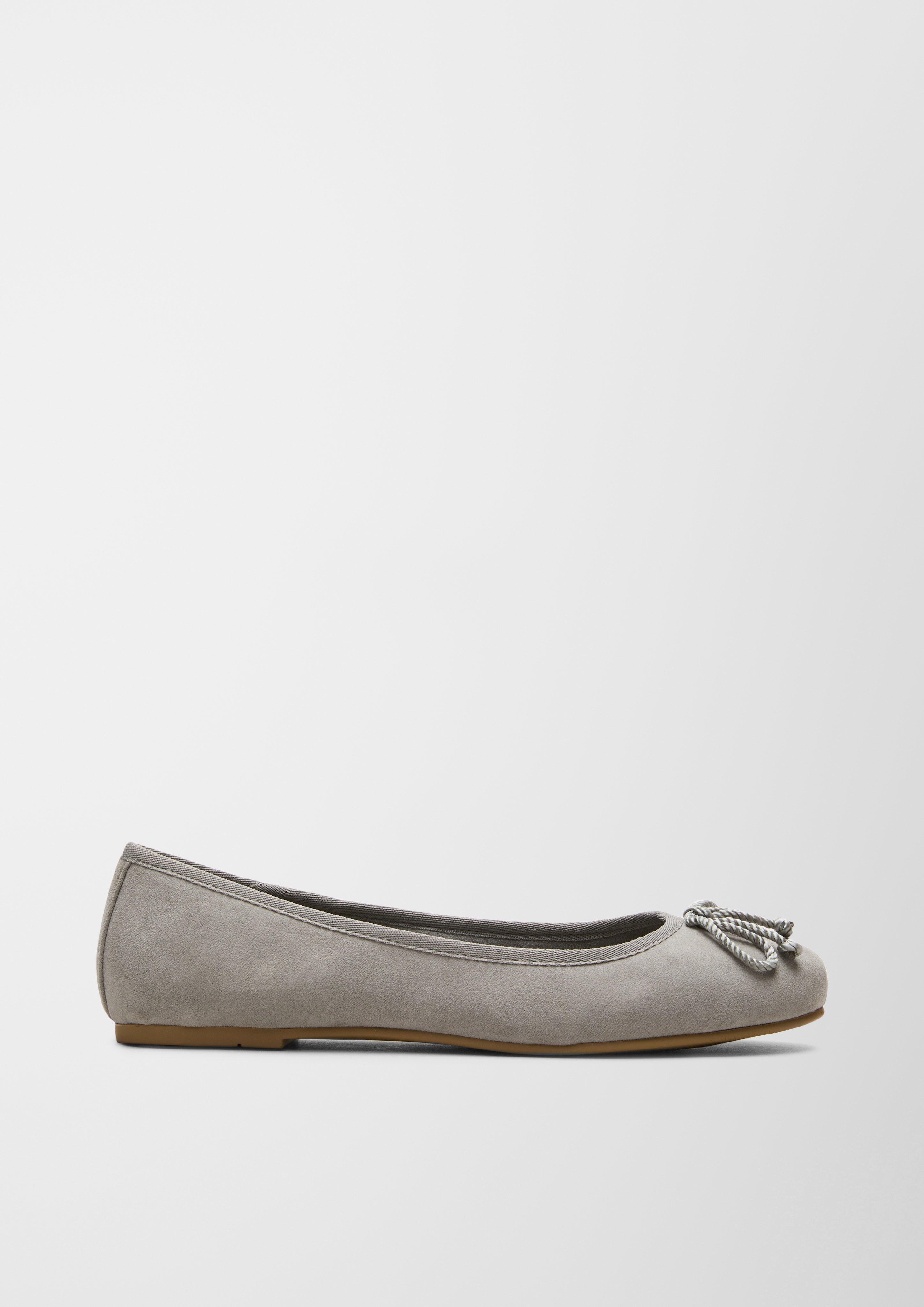 Ballerinas aus Lederimitat  6007387-200