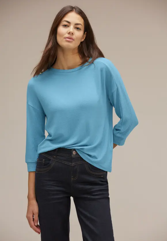 Street One Cosy Shirt mit 3/4 Arm