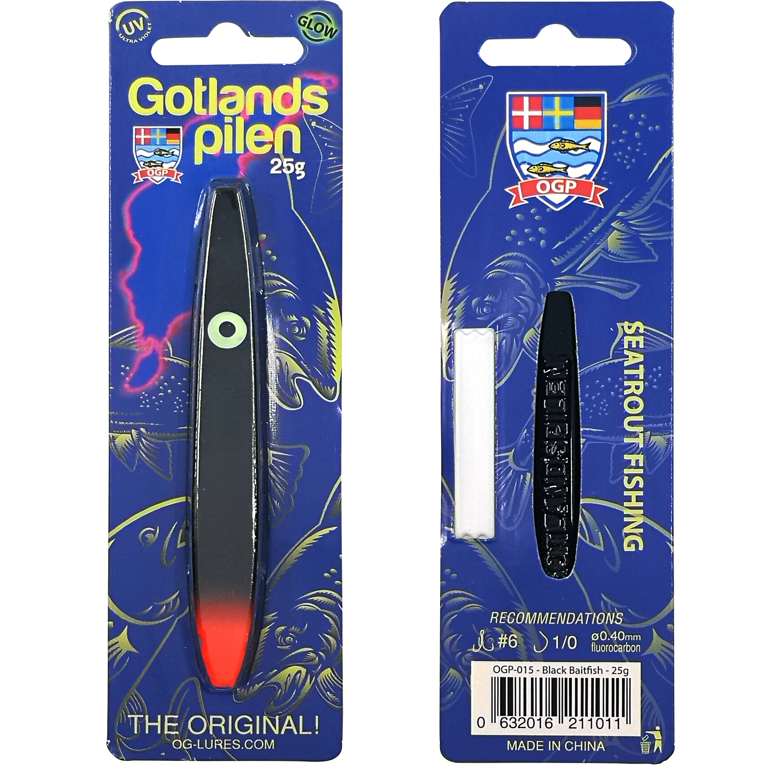 OGP Meeresköder Gotlandspilen (Black Baitfish)