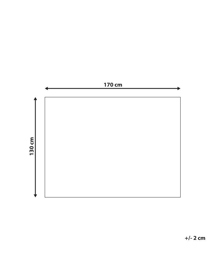 Beliani Kuscheldecke KOHAT in Beige/Bunt/Schwarz - (W) 130 x (H) 0.5 x (L) 170 cm günstig kaufen onesize