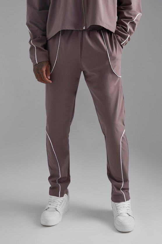 Slim-Fit Hose mit Paspeln