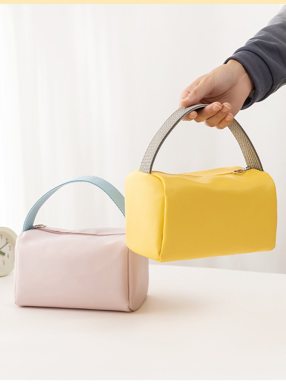 Geborgenheit Kosmetik-Koffer Kosmetiktasche für Frauen, 1-tlg., Mini-Reisetaschen für Make-up-Pinsel, Lippenstift Packing Cube