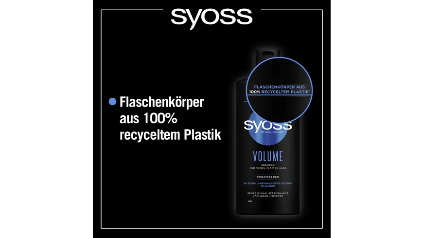 syoss Shampoo Volume 440 ml 440 ml