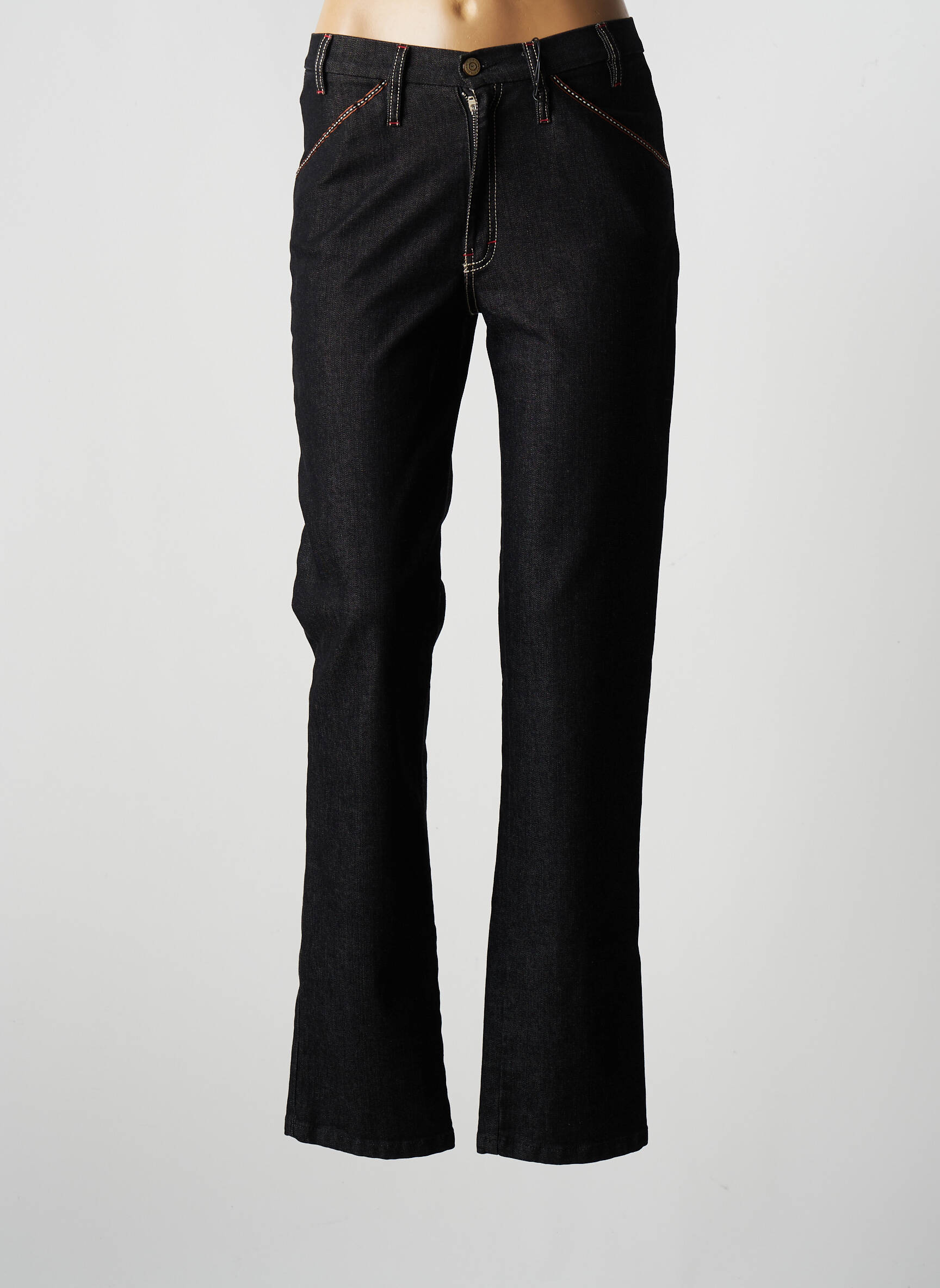 Rosa Rosam Jeans Coupe Droite Femme couleur noir