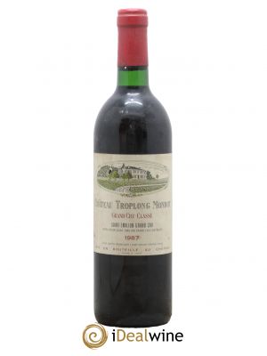 Château Troplong Mondot 1er Grand Cru Classé B  1987 - Lot de 1 Bouteille
