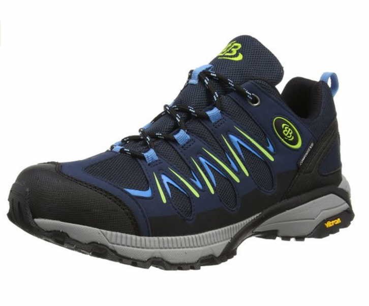 BRÜTTING Trekkingschuhe blau marine/blau/lemon