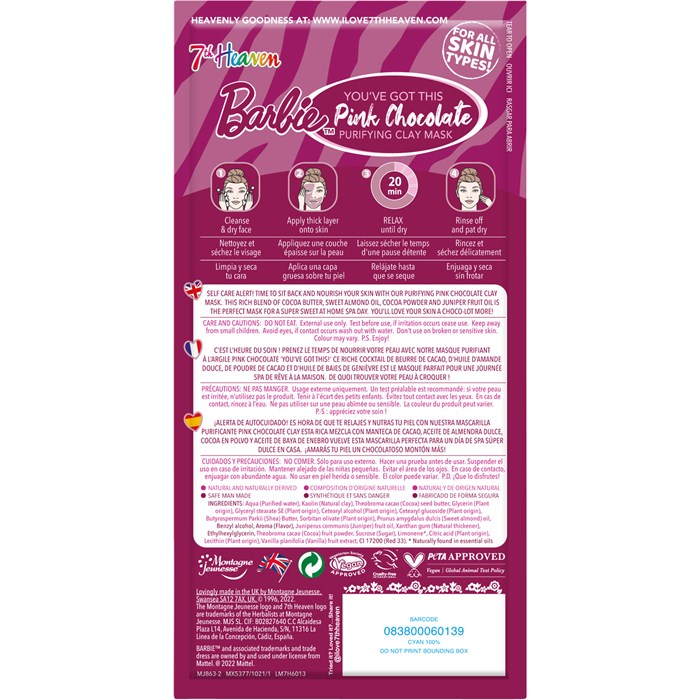 Pink Chocolate Purifying Clay Mask