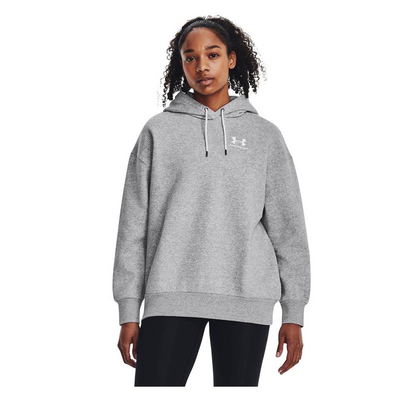 Under Armour Essential Fleece mit Oversized Schnitt Fleecehoodie Damen