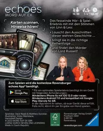 echoes Mord auf Ex - Spiel ab 14 Jahren