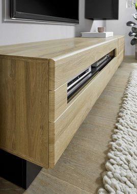 Stylefy Wohnwand Keymen, (Set (3-St), Wohnzimmer-Set), 3-teilig, mit Push-to-Open, MDF, variabel hängbar, Modern Design