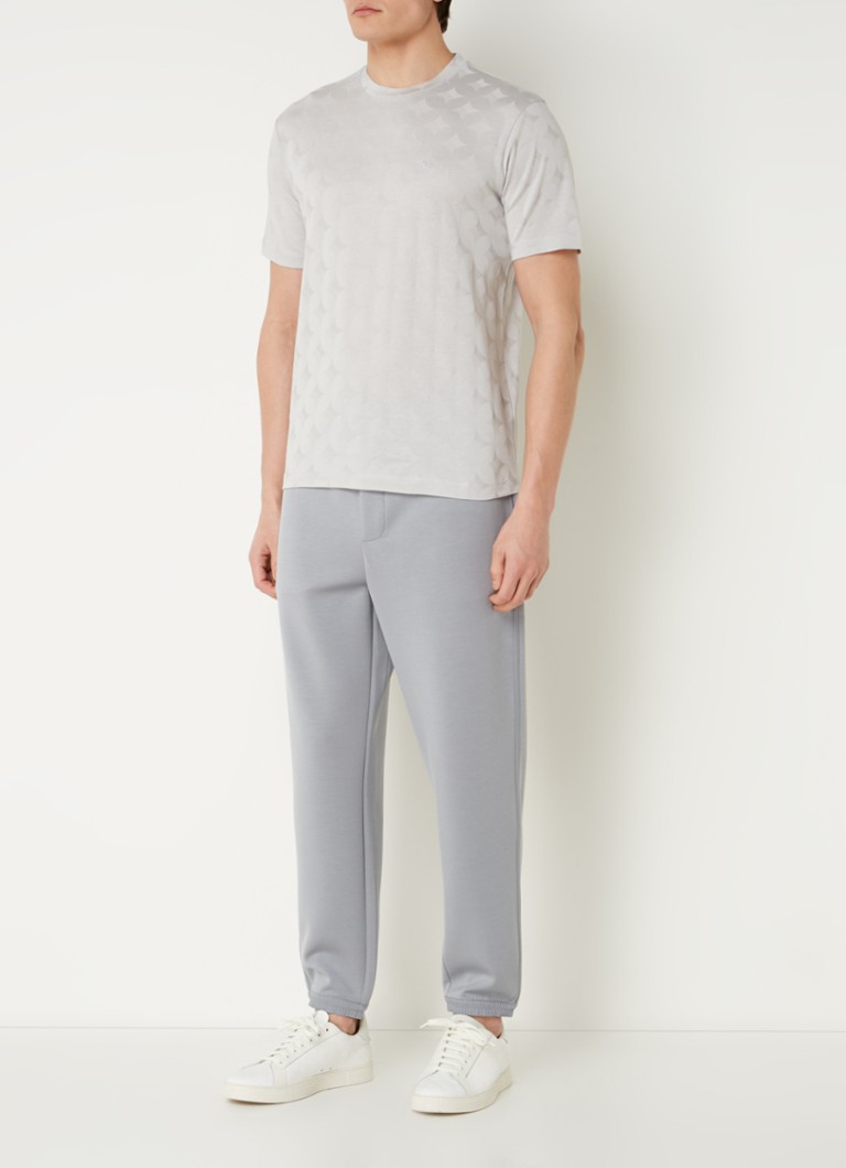 Tricou Emporio Armani cu imprimeu grafic și logo