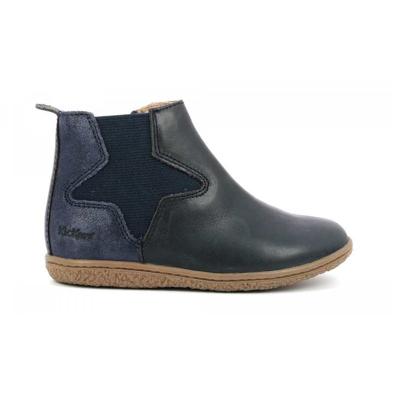 Boots cuir Vermillon