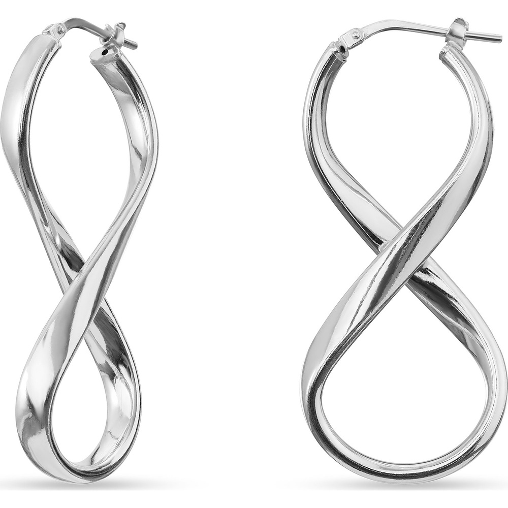 FAVS Créoles 925 Argent Boucles d'oreilles