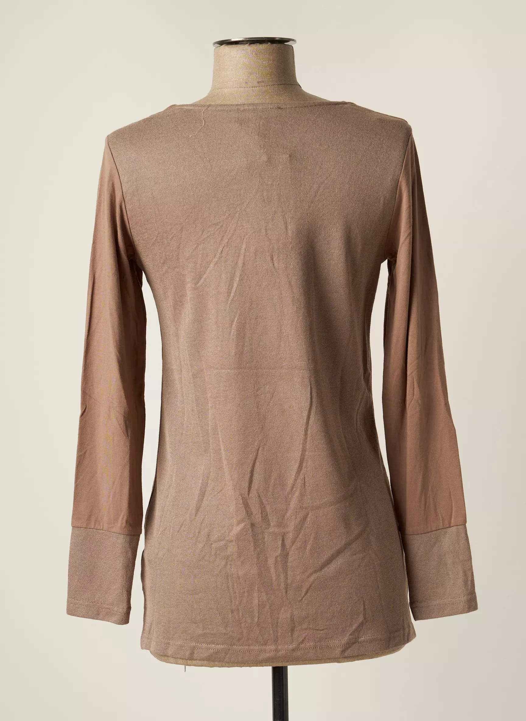 La Fiancee Du Mekong Tops Femme couleur marron