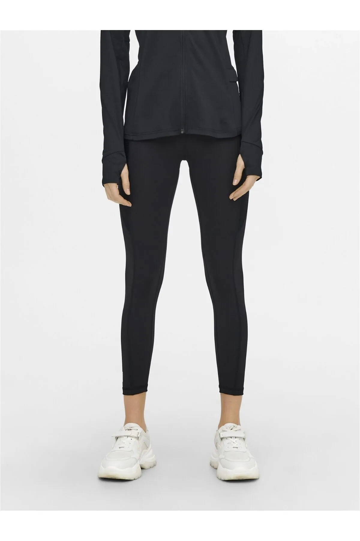 Only Play  Sport-Leggings - Schwarz - Mittlerer Bund