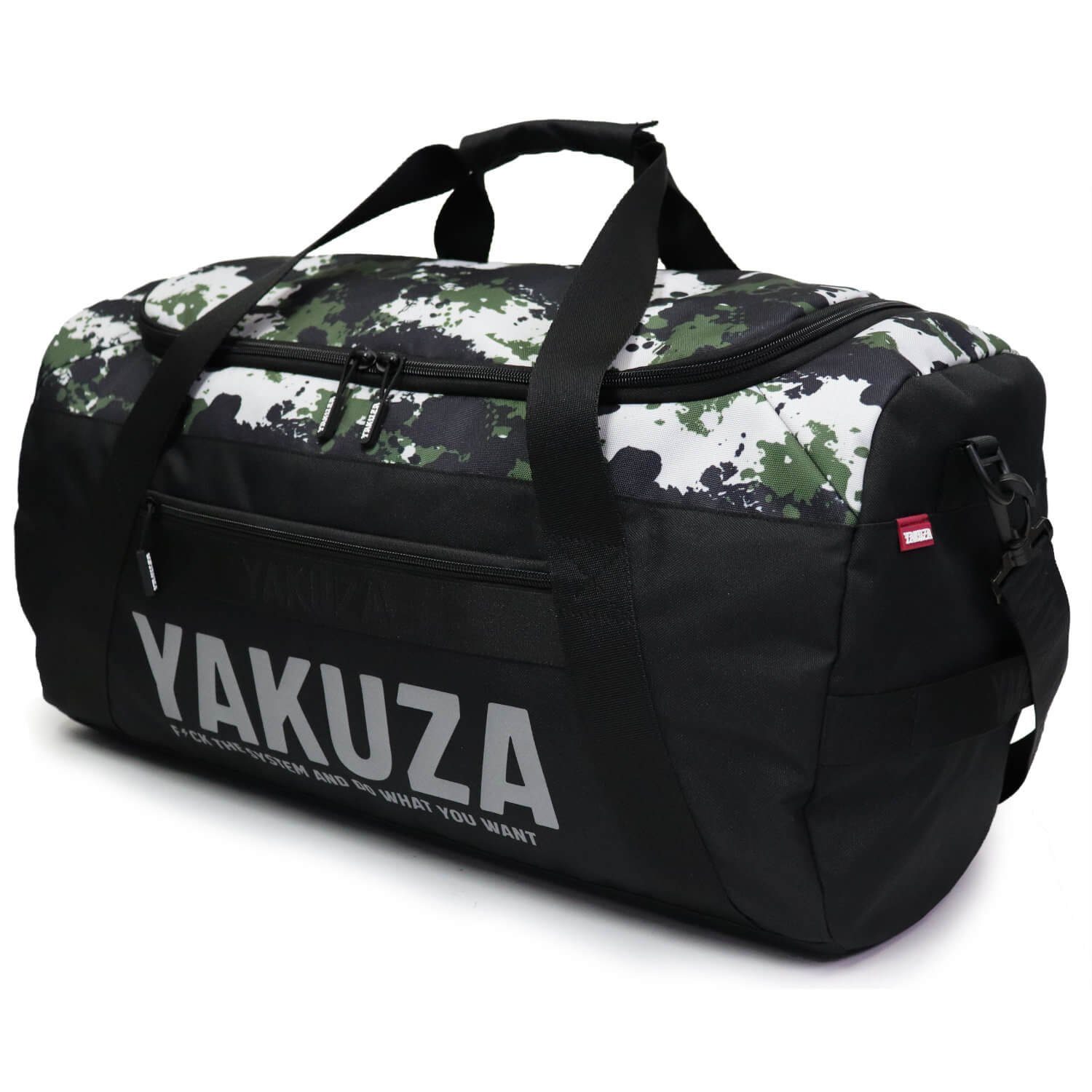 YAKUZA Sporttasche YAKUZA Tweak Weekender Sporttasche schwarz/camouflage, mit geräumigem Hauptfach
