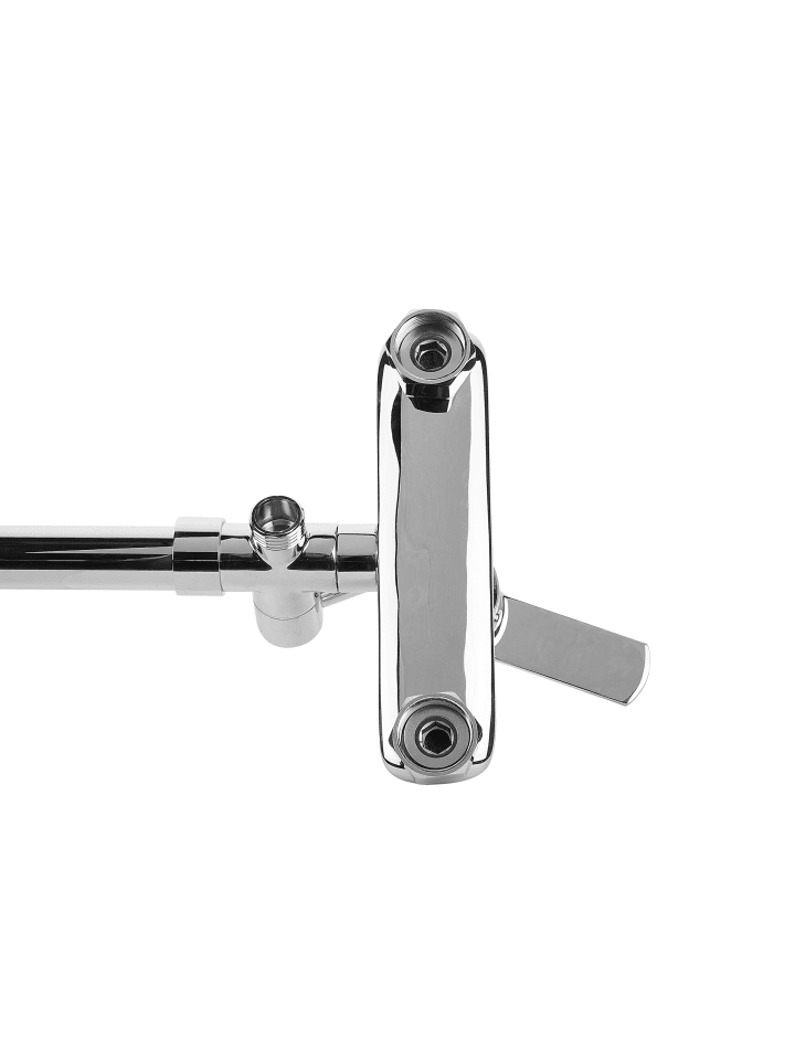 Beliani Wannenarmaturen TINKISSO in Silber - (W) 18 x (H) 83 x (L) 36 cm günstig kaufen onesize